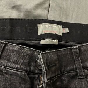 Torrid Charcoal Premium Stretch Pants